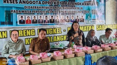 Reses DPRD Palangka Raya di Bereng Bengkel, Warga Keluhkan Jalan dan Minta Pustu Diperhatikan