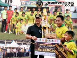 Seruyan Hilir Timur Juara Bupati Cup 2026, Torehkan Sejarah dengan Hadiah Terbesar