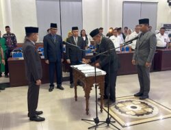 Alman Pakpahan Dilantik Jadi Kepala Dinas Dukcapil Palangka Raya