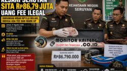 Kejari Seruyan Sita Rp86,79 Juta, Dugaan Korupsi Hibah Perikanan 2024 Terus Diusut