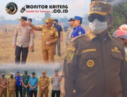 Bupati Seruyan Ahmad Selanorwanda Turun Langsung ke Lokasi Kebakaran, Tegaskan Pelaku Karhutla Bakal Diproses Hukum