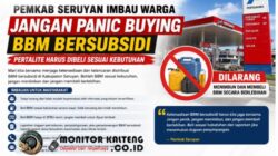 Pemkab Seruyan Tegaskan Warga Jangan Panic Buying BBM Bersubsidi, Pertalite Harus Dibeli Sesuai Kebutuhan