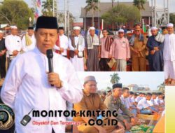 Kemarau Melanda Seruyan, Pemkab Gelar Sholat Istisqa dan Waspadai Ancaman Karhutla
