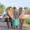 HADIR SAAT WARGA MEMBUTUHKAN, SATGAS LEMDIKLAT POLRI DAN POLRES SERUYAN SALURKAN AIR BERSIH