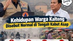 BNPB Sebut Kehidupan Normal, Data ISPA dan Asap Membantah dari Lapangan