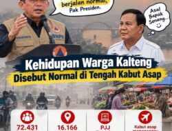 BNPB Sebut Kehidupan Normal, Data ISPA dan Asap Membantah dari Lapangan