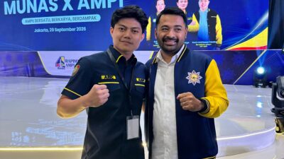 Zigo Rolanda Pimpin AMPI 2026–2031, Kalteng Dorong Konsolidasi Generasi Muda