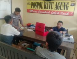 DEKATKAN LAYANAN KE WARGA, SATLANTAS POLRES SERUYAN GELAR SAMSAT KELILING DI BATU AGUNG