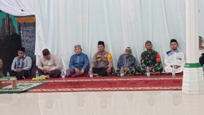SAFARI DAKWAH DI TUMBANG MANJUL, POLSEK SERUYAN HULU PERKUAT PENGAMANAN KEGIATAN KEAGAMAAN