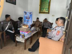 HUT LALU LINTAS KE-71, SATLANTAS POLRES SERUYAN SAMBANGI PURNAWIRAWAN LEWAT ANJANGSANA