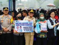 Pemprov Kalteng Salurkan Bantuan dan Layanan Kesehatan untuk Warga Katingan