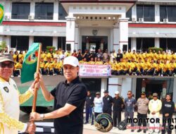Wabup Seruyan H. Supian Lepas Paskibraka ke Malang, Tekankan Wawasan Kebangsaan dan Jaga Nama Baik Daerah