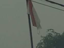 Bendera di Kantor Penghubung Kecamatan Rakumpit Tampak Tak Terawat, Perhatian Camat Dipertanyakan