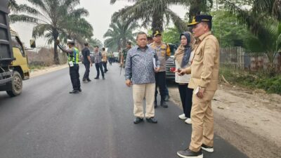 Jalan Sampit–Ujung Pandaran Nyaris 100 Persen Mantap, Gubernur Kalteng Soroti Kendaraan Overtonase