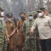 Kepala BNPB dan Kasad TNI AD Tinjau Lokasi Karhutla di Pulang Pisau, Perkuat Koordinasi Penanganan Kebakaran