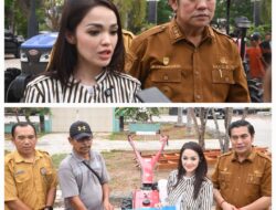 Anggota DPR RI Andina Thresia Narang Salurkan Bantuan Alsintan untuk Petani Pulang Pisau, Berpesan agar Bantuan Dirawat dan Tidak Dijual