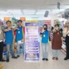 SAMBANGI SPBU DAN INDOMARET, SATLANTAS POLRES SERUYAN EDUKASI WARGA TENTANG KESELAMATAN BERLALU LINTAS