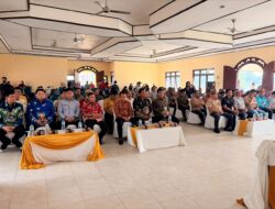 KUNJUNGAN KERJA BUPATI SERUYAN DI HANAU, POLRI DAN PEMERINTAH DAERAH PERKUAT KOORDINASI